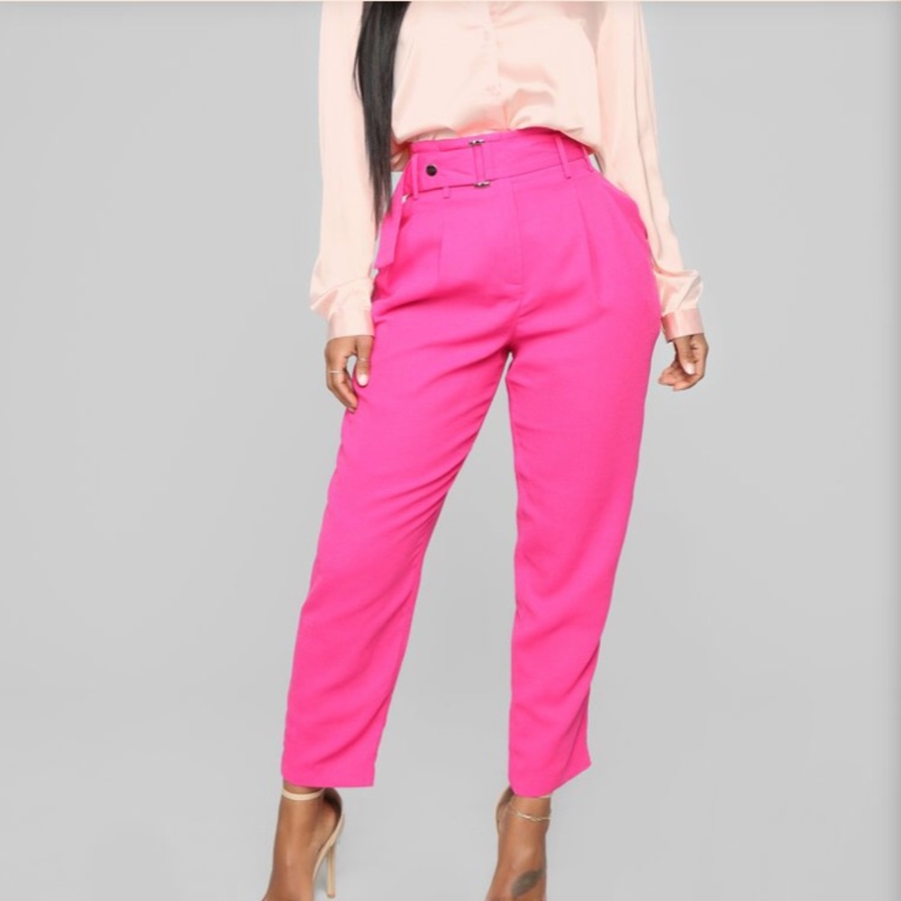 Fuchsia Pants - NWT (Large)